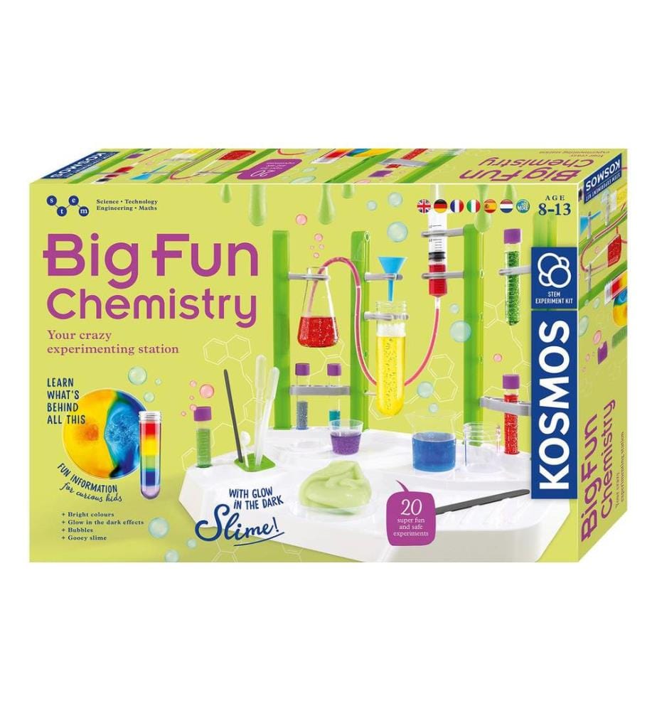 KOSMOS - Boîtes dexpérimentation Big Fun Chemistry Multilingue