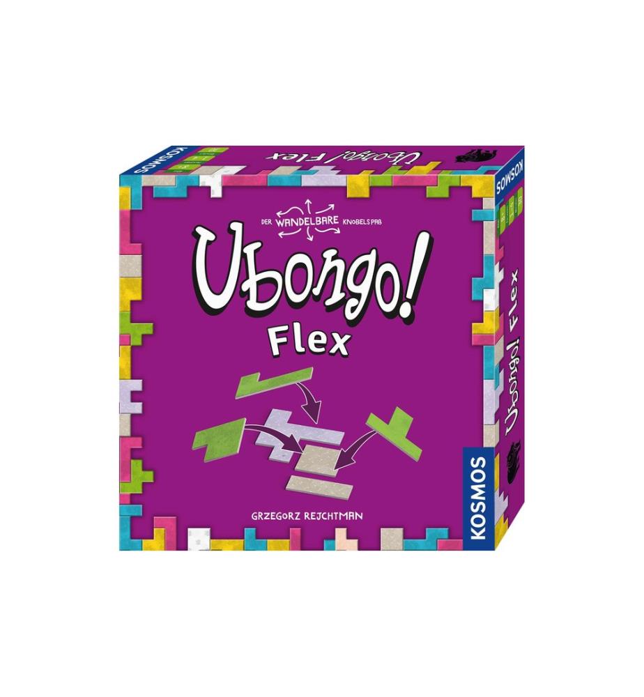 KOSMOS - Jeux de casse-tête Ubongo! Flex Jeu de société Jeu familial Jeu éducatif