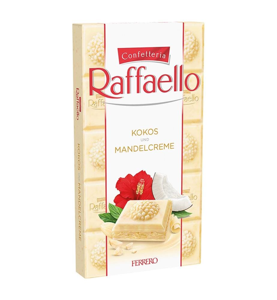 Lot de 8 Ferrero Raffaello Tafel - 90g