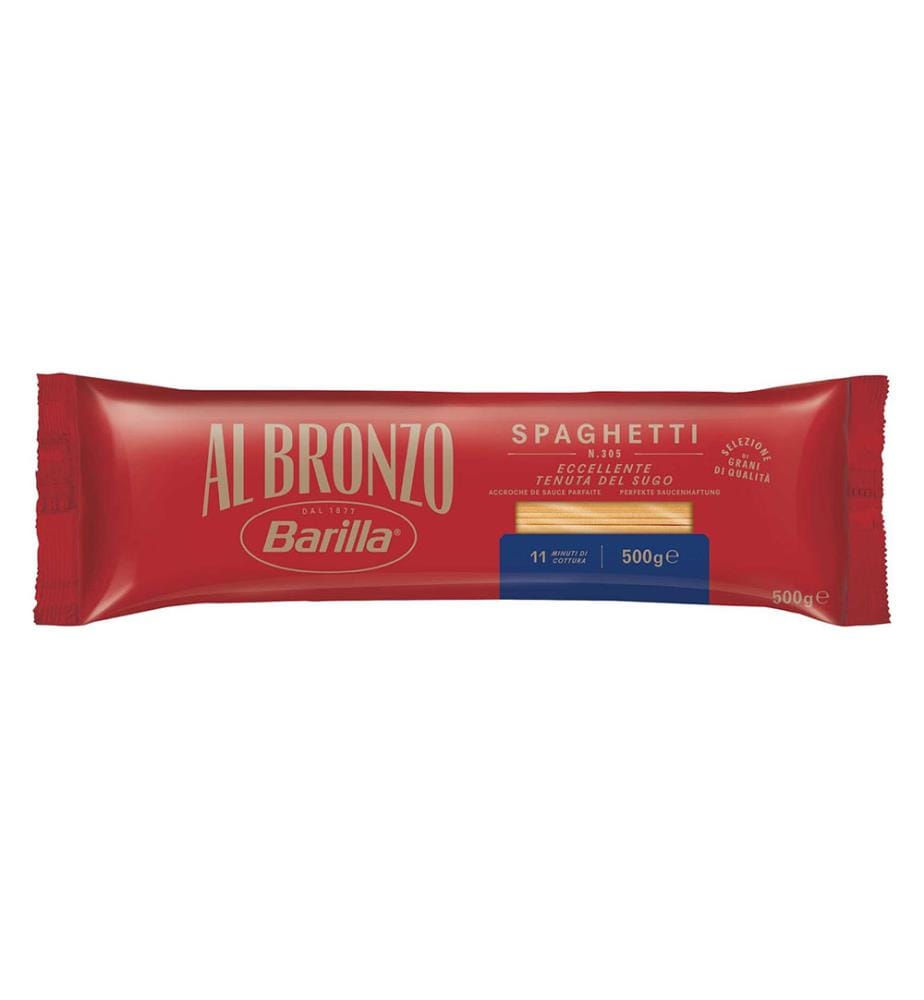 24x Barilla Al Bronzo Spaghetti - 500g