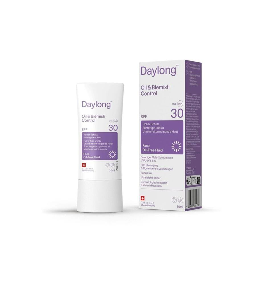 DAYLONG - Fluide solaire Oil und Blemish Control Face Oil-Free 30 ml