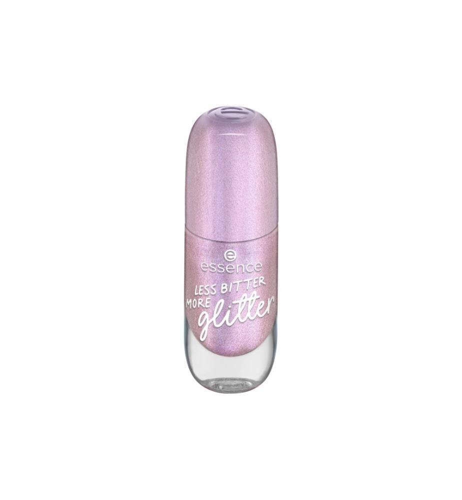 essence - Gel nail colour 58 LESS BITTER MORE glitter