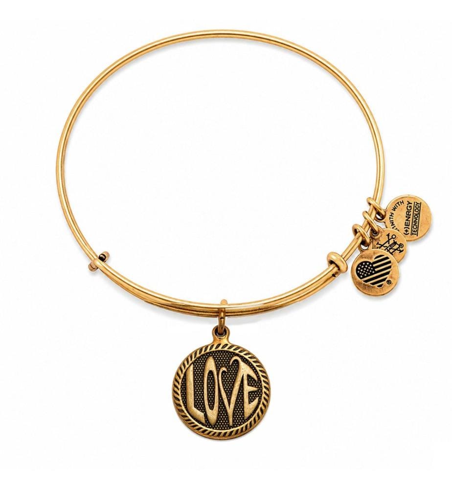 Bracelet Amour Ouvert - Doré