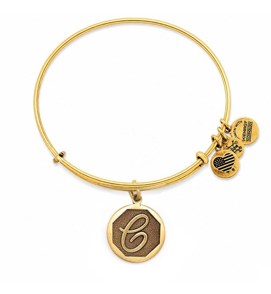 Bracelet initial - Doré