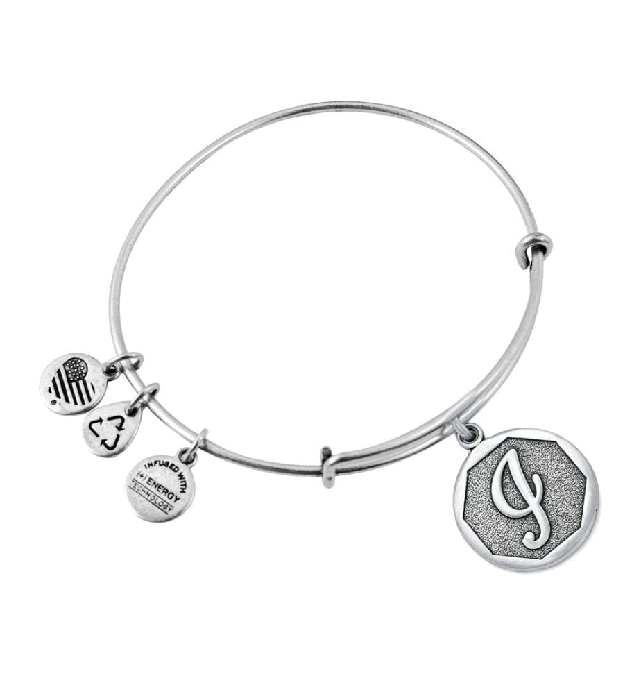 Bracelet Initial I - Argenté