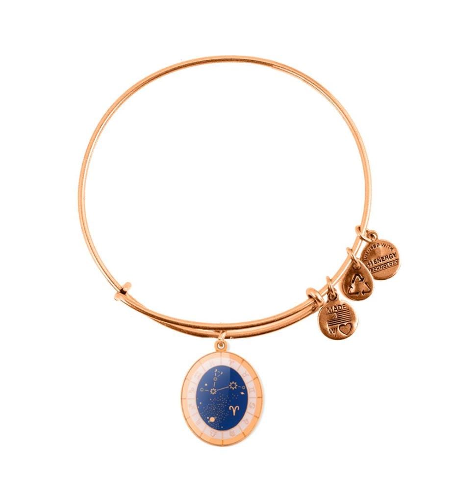 Bracelet Bélier Roue Céleste - Doré Jaune
