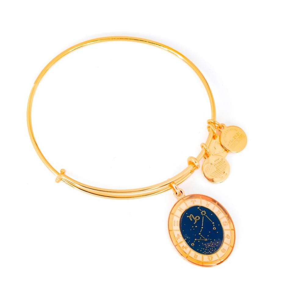 Bracelet Capricorne Roue Céleste - Doré Jaune