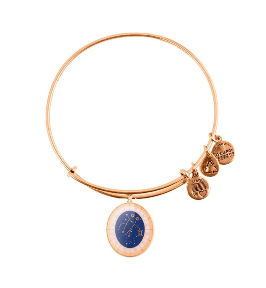 Bracelet Gémeaux Roue Céleste  Doré Jaune