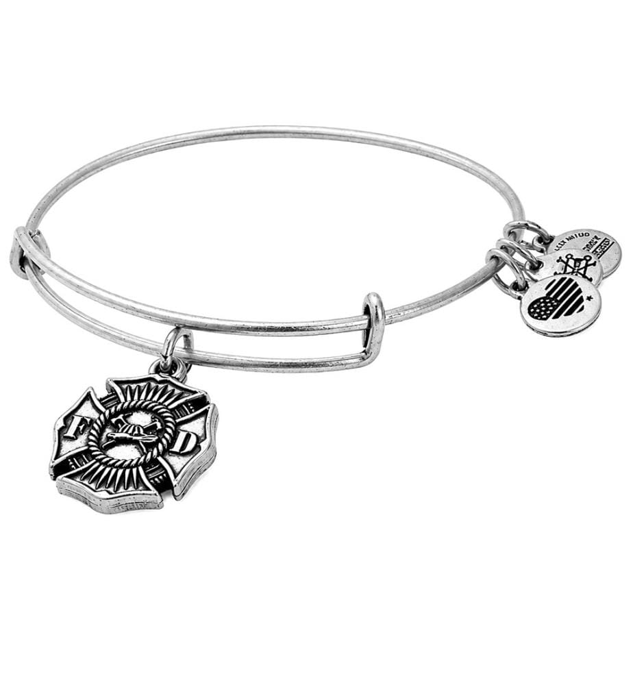 Bracelet pompier - Argenté