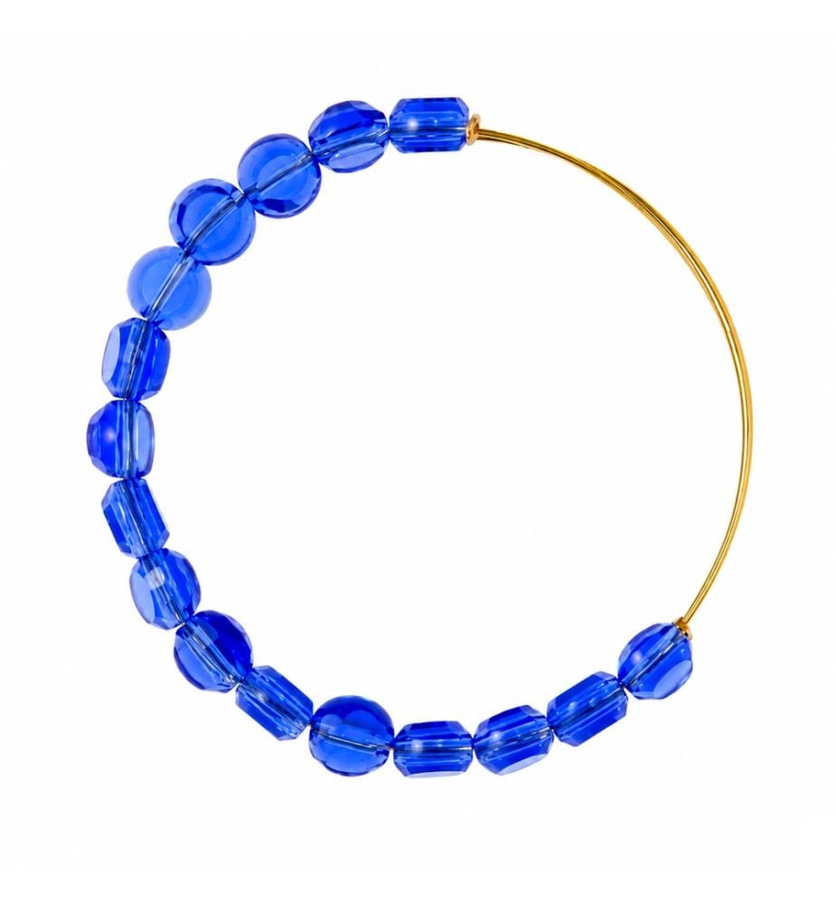 Bracelet Saphir Luxe Perle - Bleu