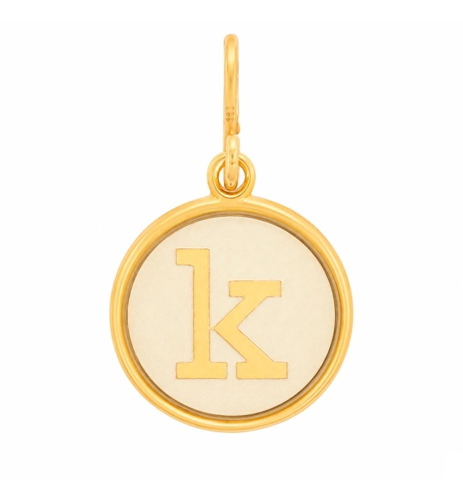 Charm K Initial - Doré