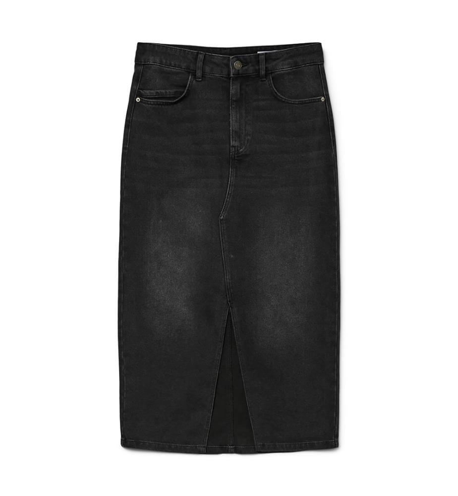 Jupe en jean - Denim Gris Foncé
