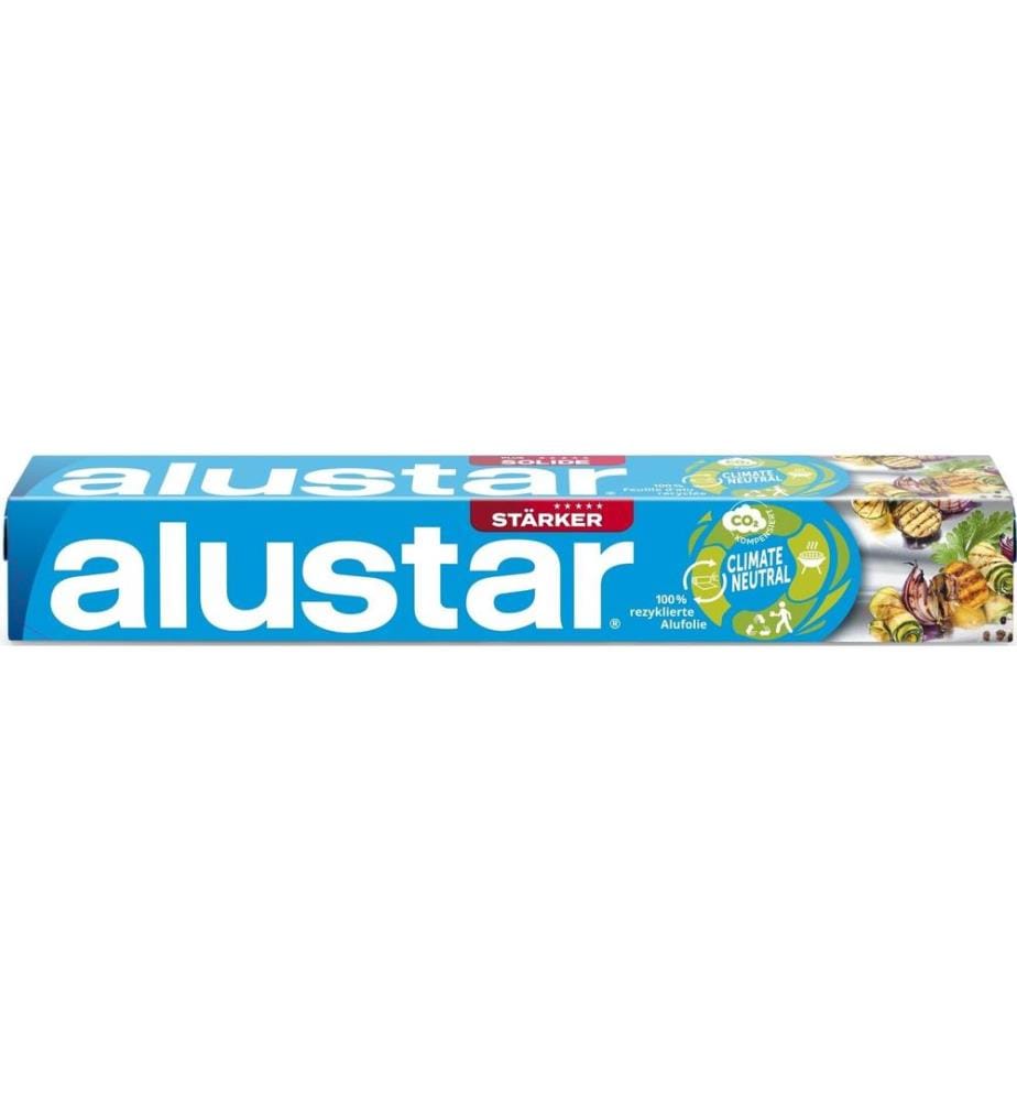 ALUSTAR - Papier aluminium 30 cm x 15 m