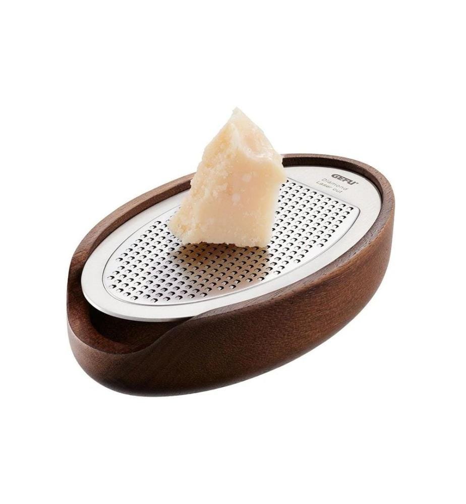 GEFU Trancheuse à fromage Parmezo argent/marron