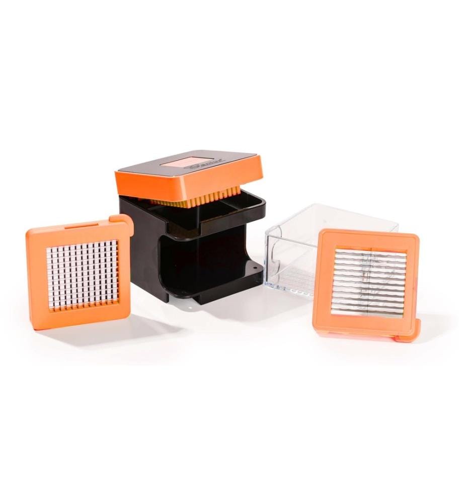 Genius Coupe-oignon Nicer Dicer Spicy 4 pièces, Orange