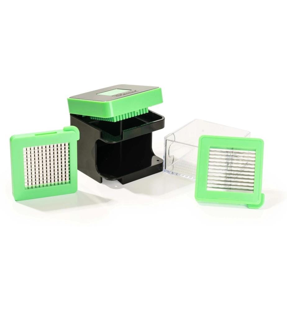 Genius Nicer Dicer Spicy 4 pièces, vert