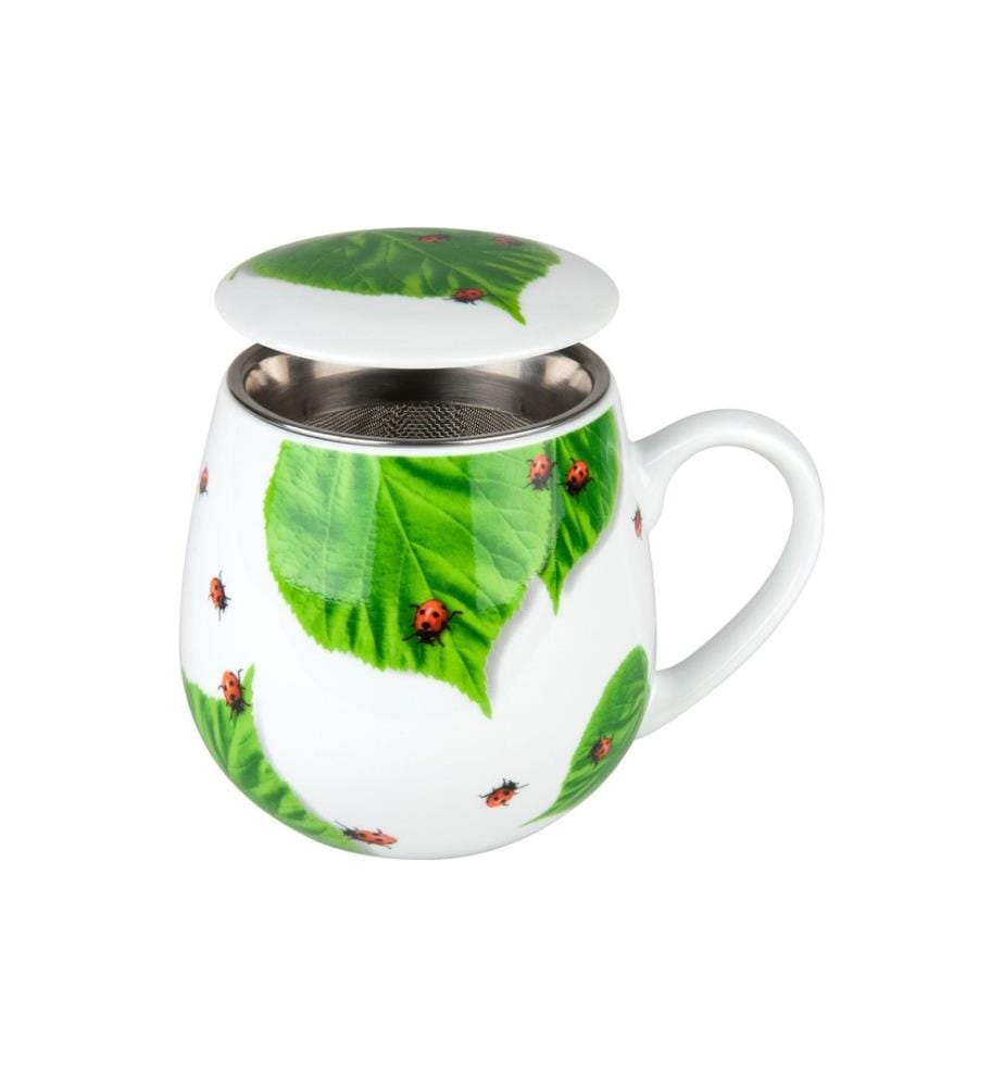 Könitz Tasse à thé Tea for you Marienkäfer 420 ml, 1 Pièce, Multicolore