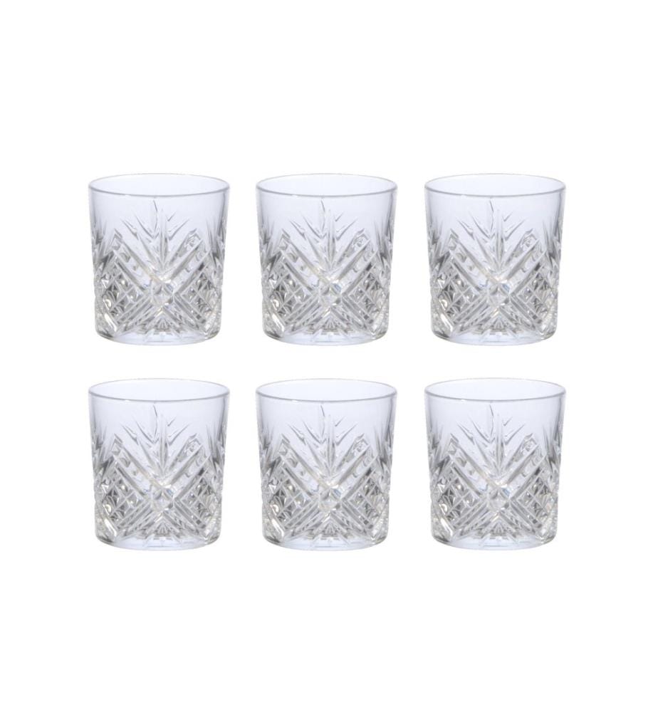 Arcoroc Verre à boire Broadway 300 ml, 6 pièces, Transparent