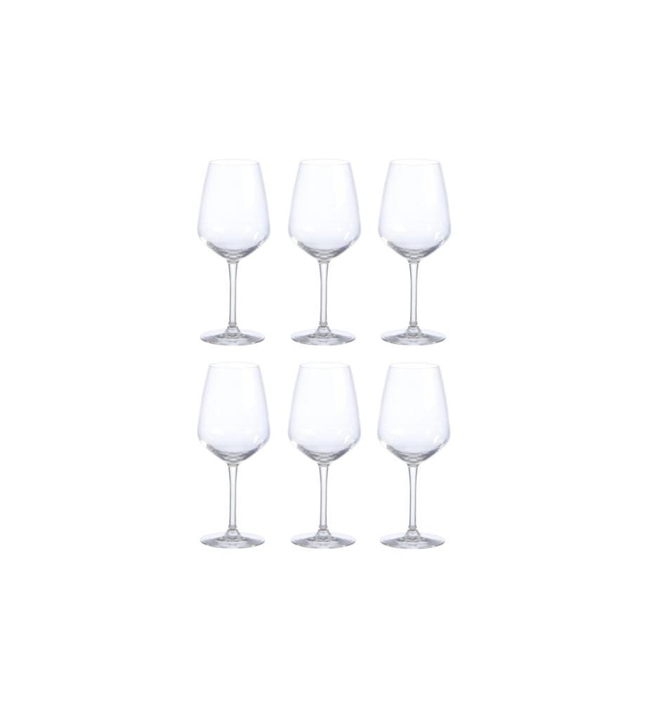 Arcoroc Verre à vin rouge Juliette 400 ml, 6 pièces, Transparent