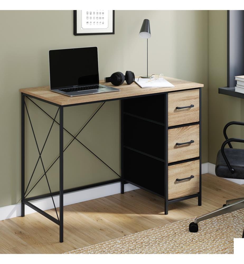 Bureau Iris 3 tiroirs