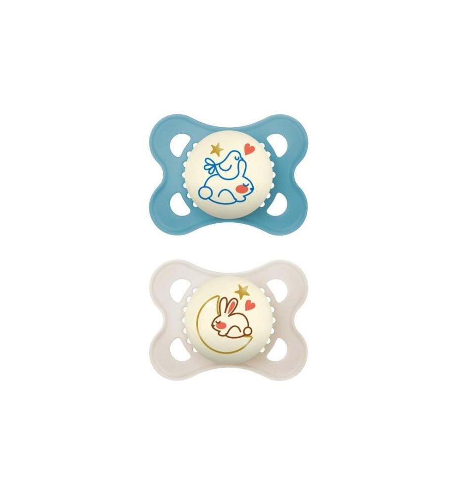 MAM - Tétines Original Night 2 pcs. Boy 0-6 mois