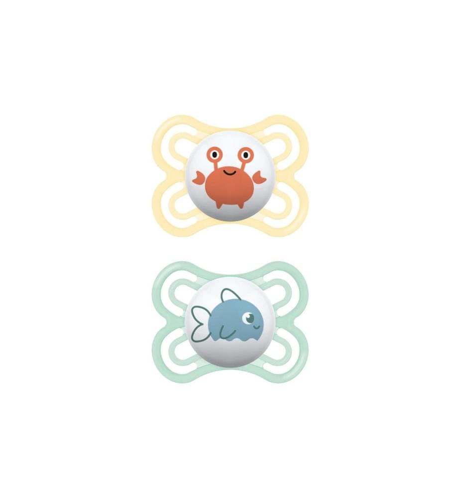 MAM - Tétines Perfect 2 pcs. Unisex 0-6 mois