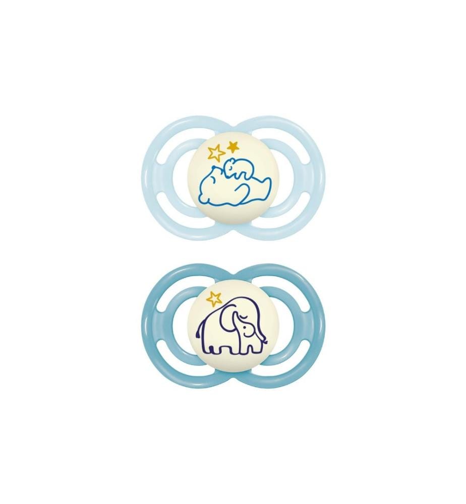 MAM - Tétines Perfect Night 2 pcs. Boy 16-36 mois