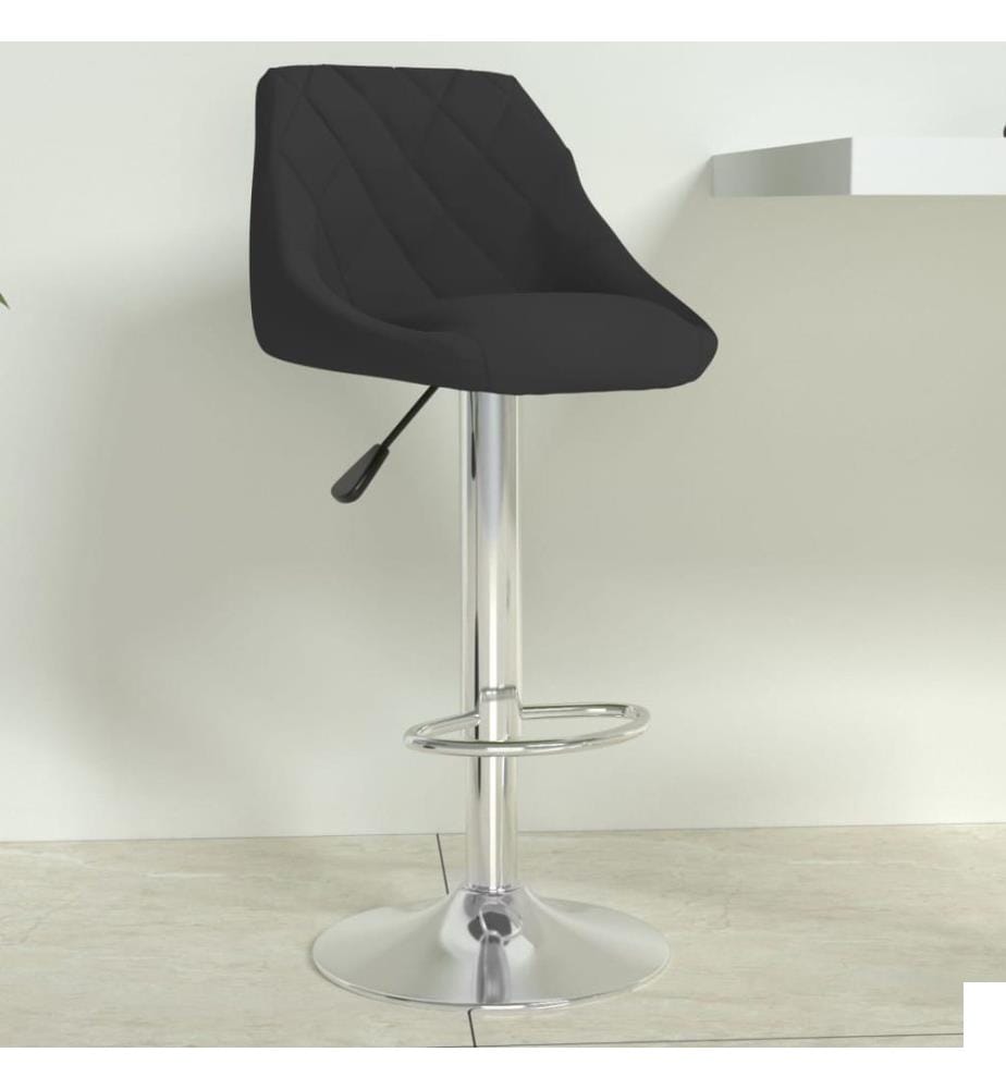 Tabouret de bar Noir Velours