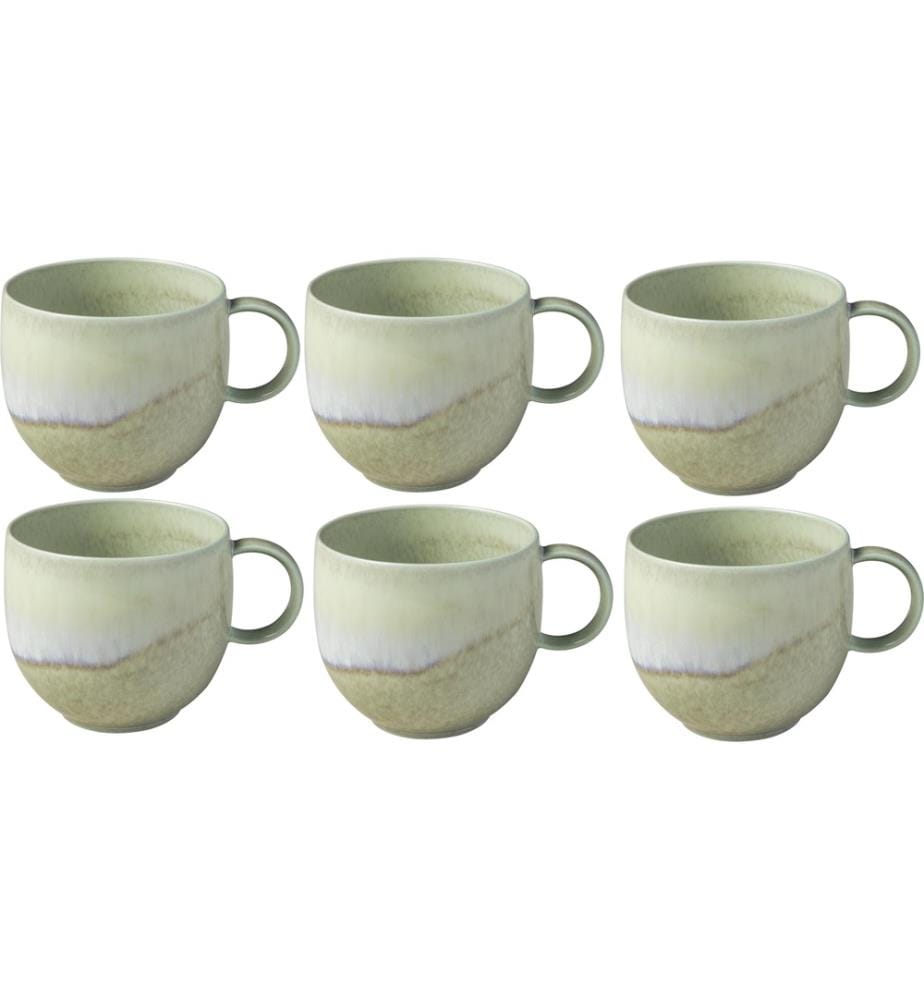 VILLEROY & BOCH - Gobelet à café Perlemor Alga 290 ml, 6 Pièce/s, Vert