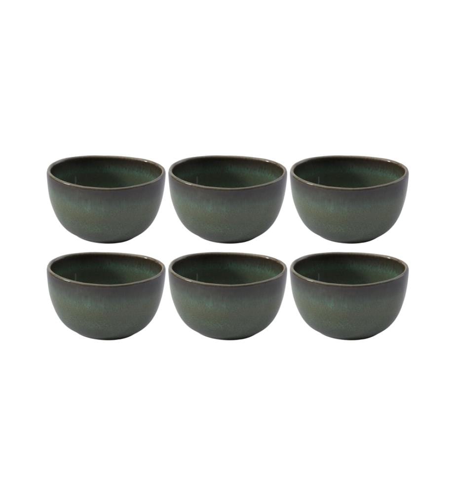 VILLEROY & BOCH - Barquette à trempette Lave 6 Pièce/s, Vert, 140 ml
