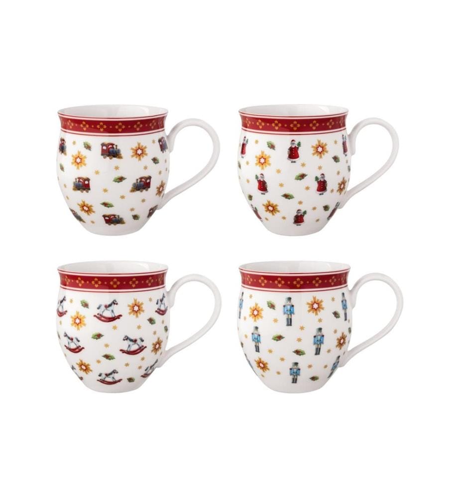 VILLEROY & BOCH - Gobelet Toy's Delight Set Anniversaire 0.39 l, 4 pièces