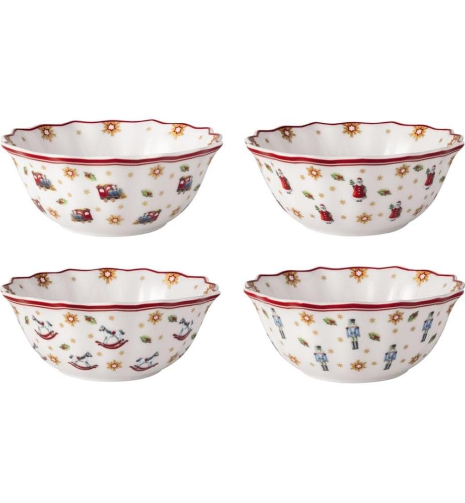 VILLEROY & BOCH - Coupe Set anniversaire Toy's Delight 0.28 l, 4 pièces
