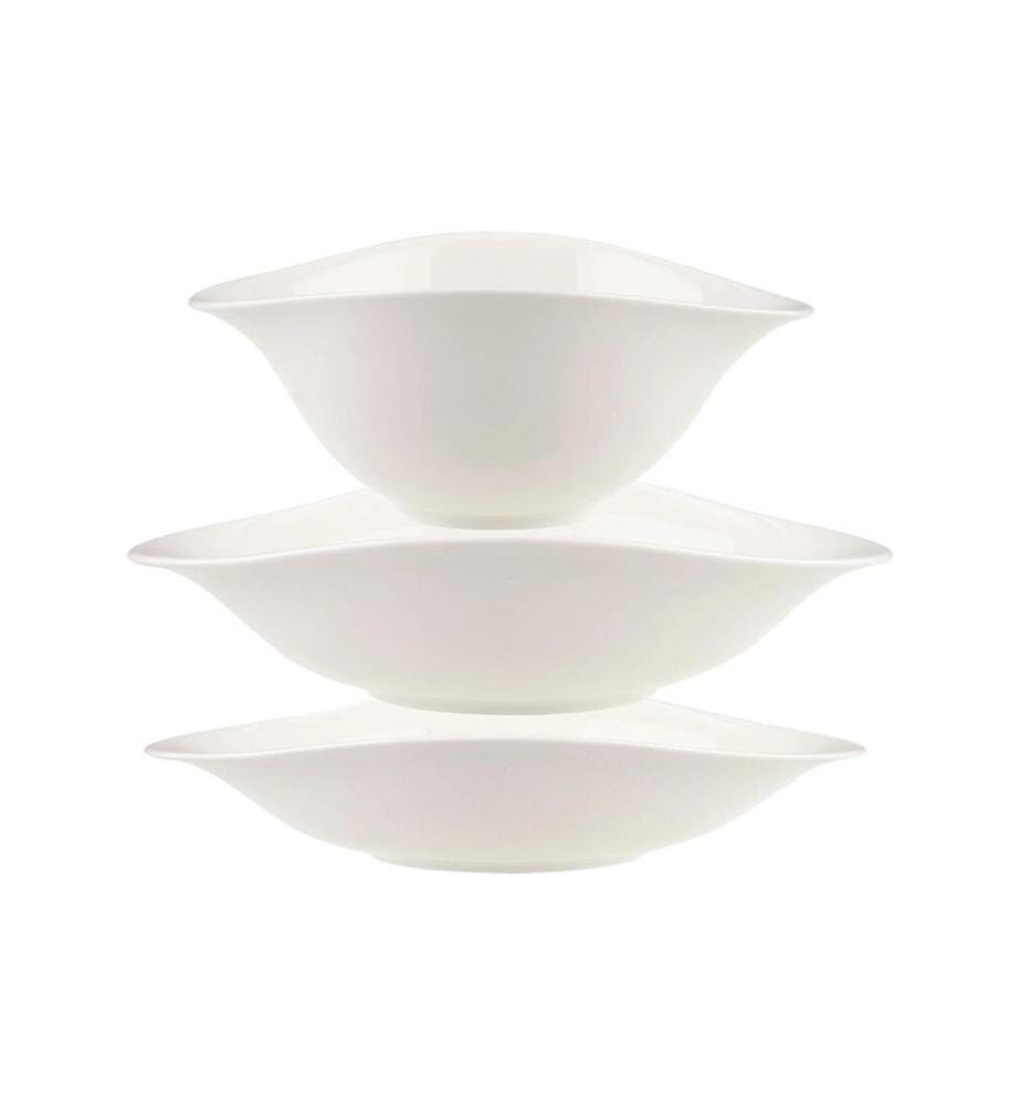 VILLEROY & BOCH - Trio de bols Vapiano 6 pièces, Blanc