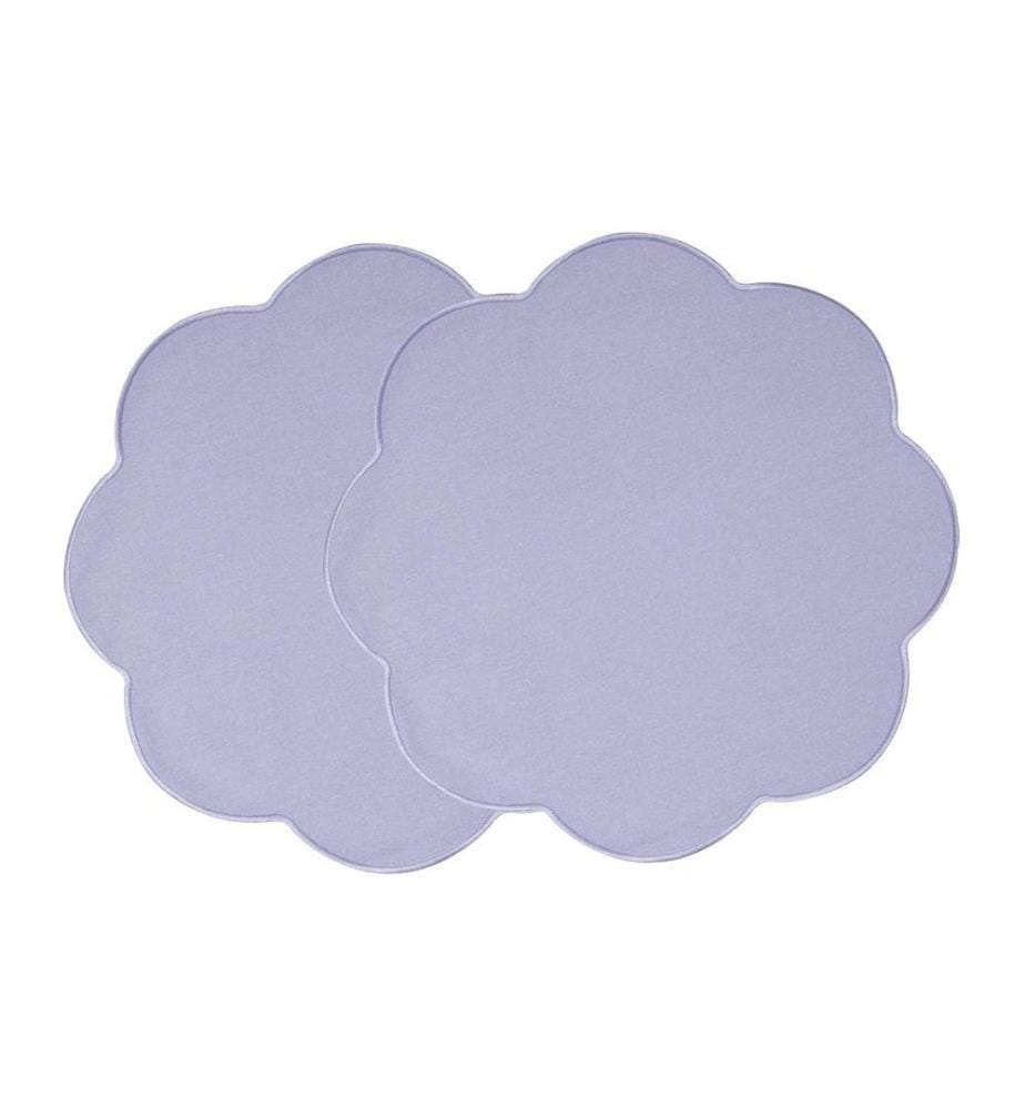 VILLEROY & BOCH - Set de serviettes Fleur Bleu 2 pièces