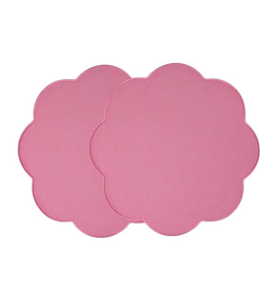 VILLEROY & BOCH - Fleur Set de serviettes Cassis 2 pièces