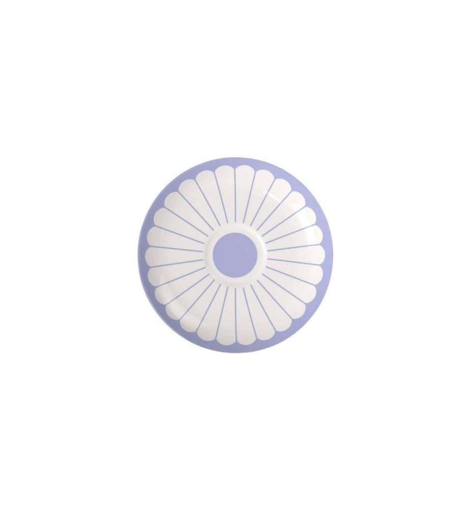 VILLEROY & BOCH - Fleur Bleu Soucoupe pour cappuccino, 6 pièces