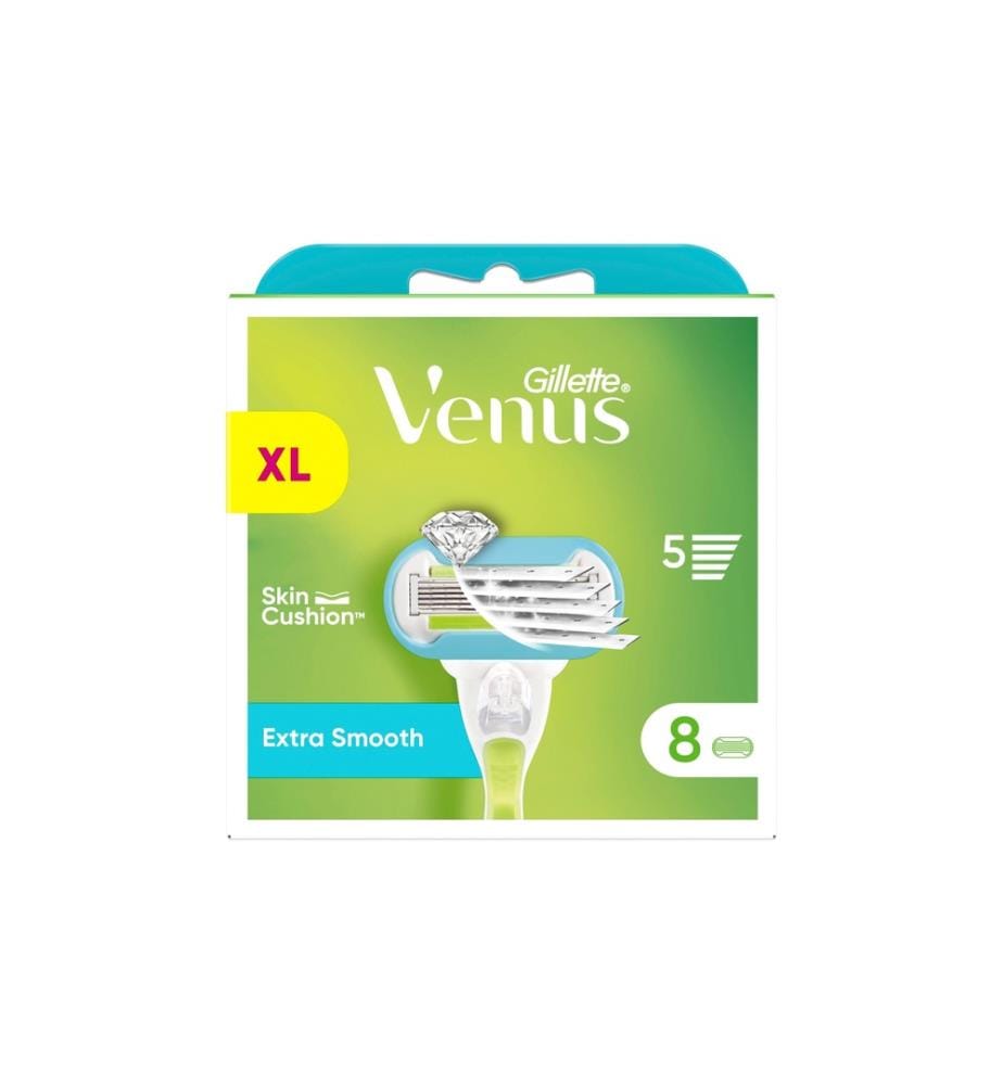GILLETTE - Venus Lames de rasoir Extra Smooth 8 pièces