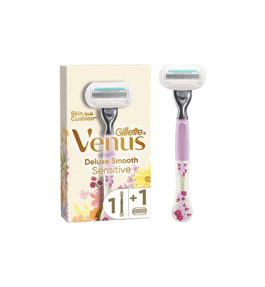 GILLETTE - Venus Rasoir pour femmes Deluxe Smooth Sensitive