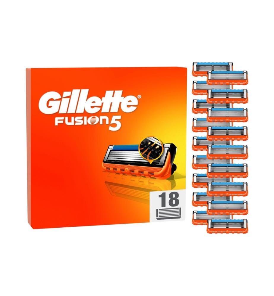GILLETTE - Lames de rasoir Fusion5 18 pièces