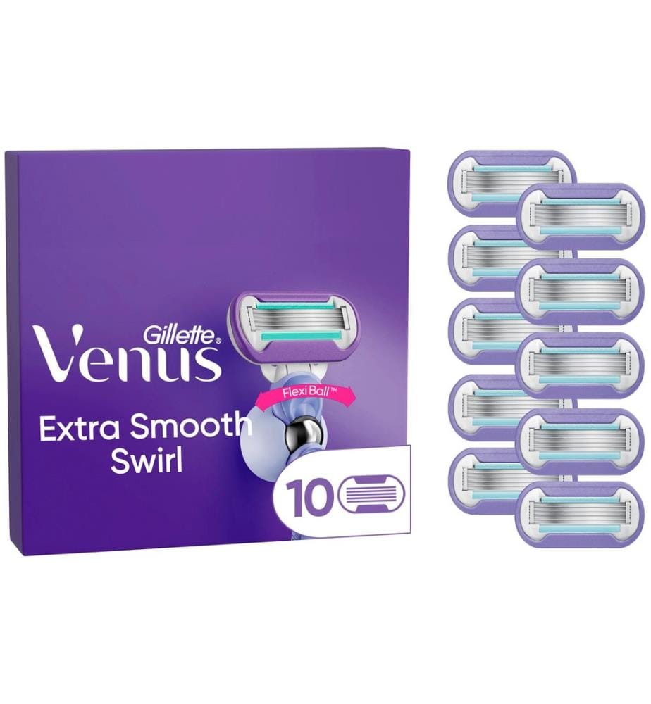 Gillette Venus Lames de rasoir Deluxe Smooth Swirl 10 Pièce/s