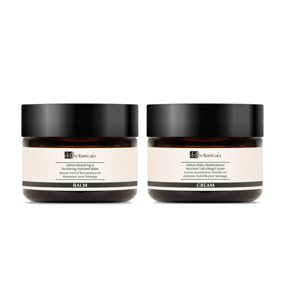 Lot de 2 Crèmes Hydratantes Tattoo Soothing and Moisturising - 50 + 50 ml