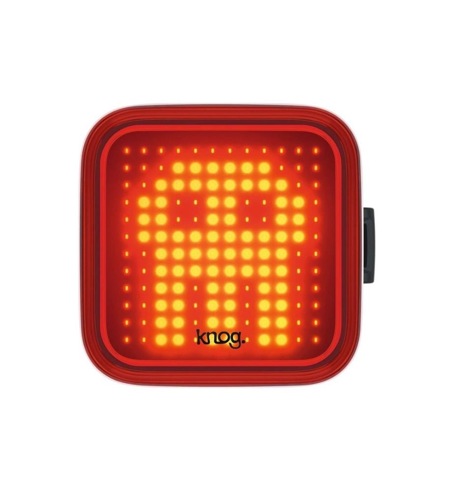 knog. - Lampe de vélo Blinder Skull Feu arrière, noir