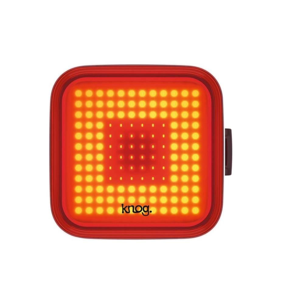 knog. - Lampe de vélo Blinder Square Feu arrière, noir