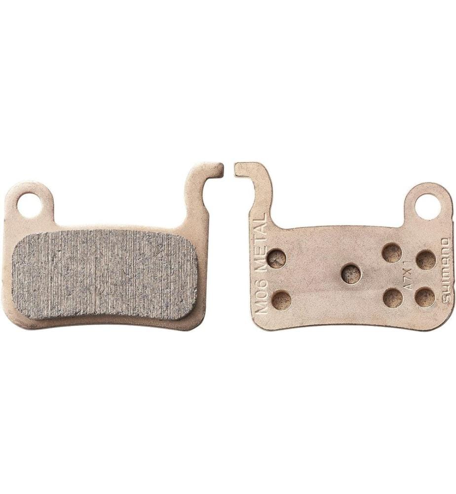 SHIMANO - Plaquettes de frein BPM06MXA, M06, paire en métal