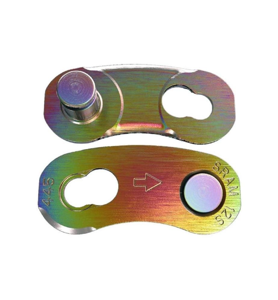 SRAM - Maillon de fermeture de chaîne PowerLock 12 positions, 4 pièces  Argent