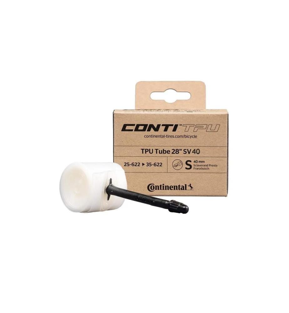 CONTINENTAL - Chambre à air de vélo TPU Sclaverand/Presta 28