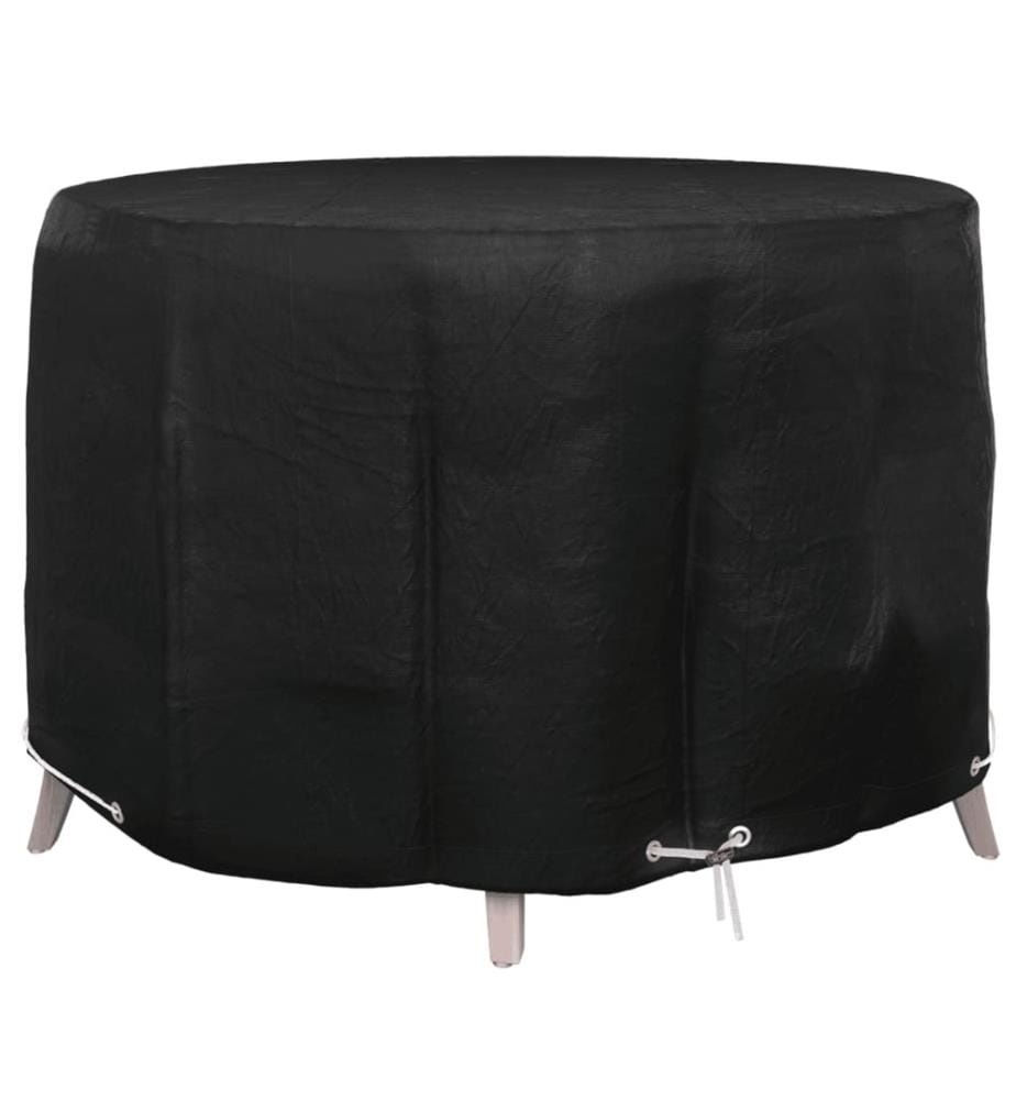 Housse pour meubles de jardin 6 illets Ø125x75 cm rond