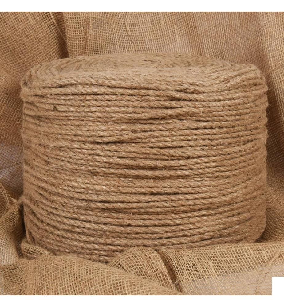 Corde 100 % jute 8 mm 500 m