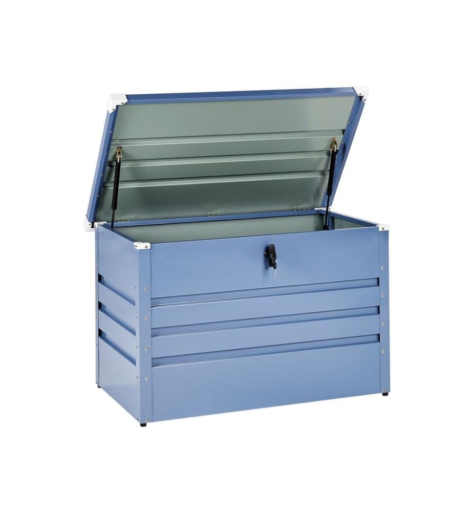 Coffre de rangement CEBROSA 100 cm 62 cm Bleu
