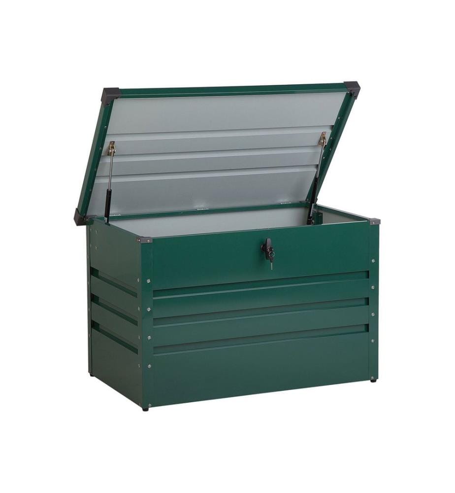 Coffre de rangement CEBROSA 100 cm 62 cm Vert foncé